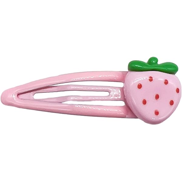 ぷっくり いちごクリームケーキ ベビーヘアクリップ ヘアピン ヘアゴム 髪飾り Amazon.co.jp: かわいいイチゴスナップヘアクリップ素敵な